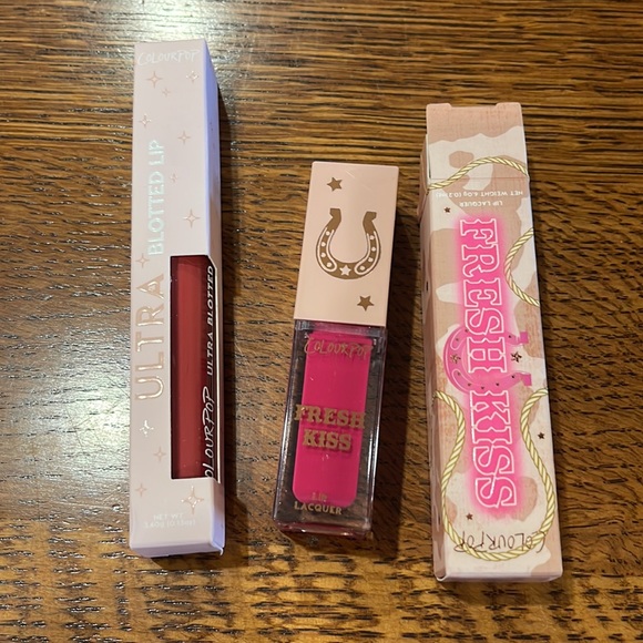 Brand new Colourpop lip lacquer in Saloon and blotted lip in Doozy. - Picture 2 of 2